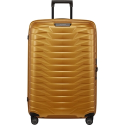 Samsonite Maleta Proxis Tamaño Grande 75 Cms Capacidad 94 Litros Ultra Resistente y Ligera 2.8 Kilos color Honey Gold - Imagen 1