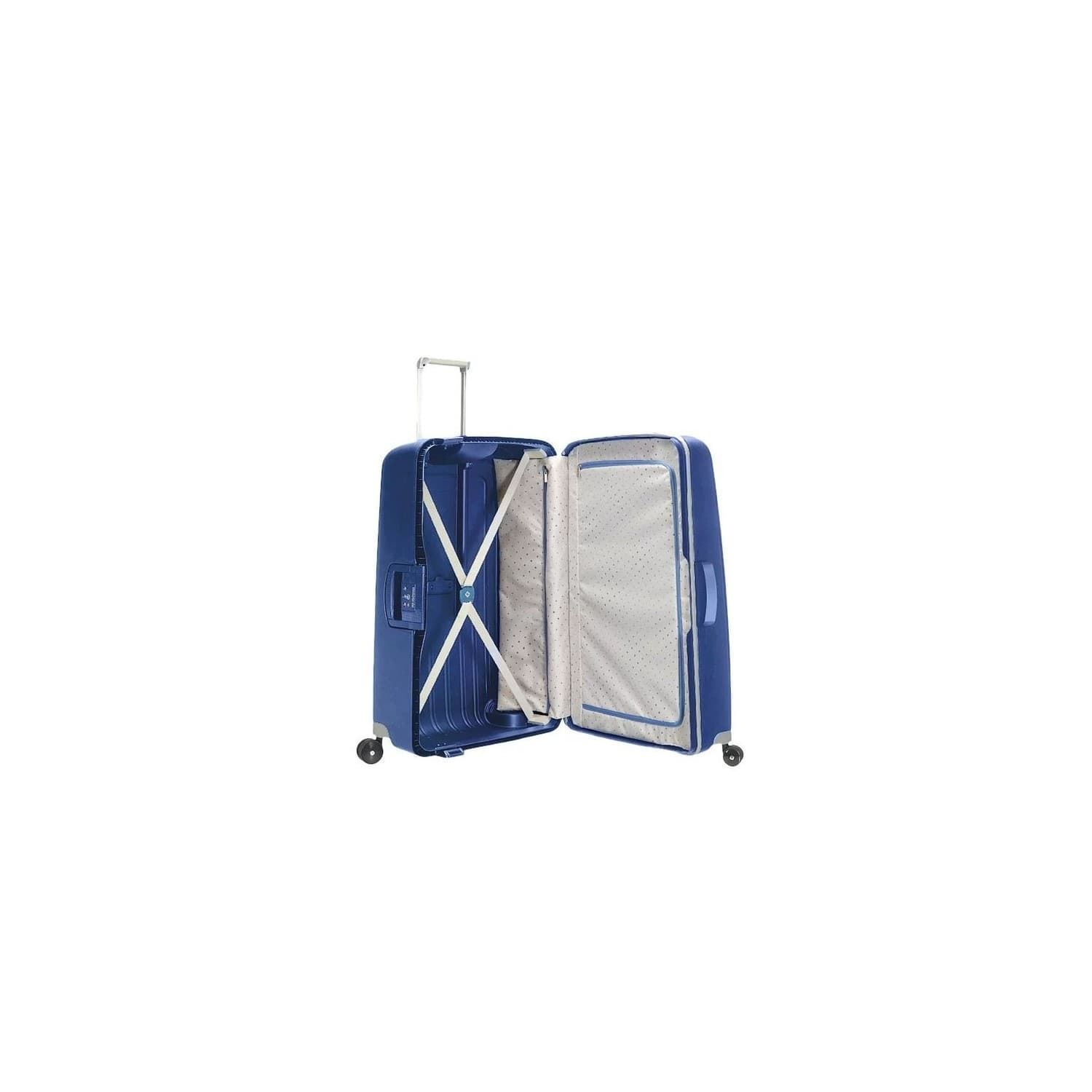 Samsonite S'Cure Maleta Grande 75 cms Resistente Ligera Color Azul Marino - Imagen 6