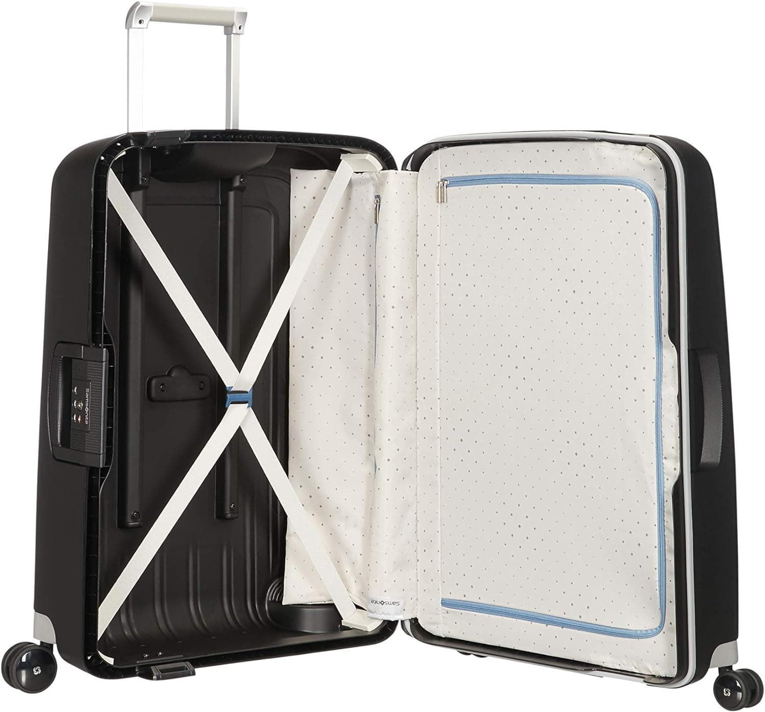 Samsonite S'Cure Maleta Mediana 69 cms Resistente Ligera Color Negro - Imagen 3