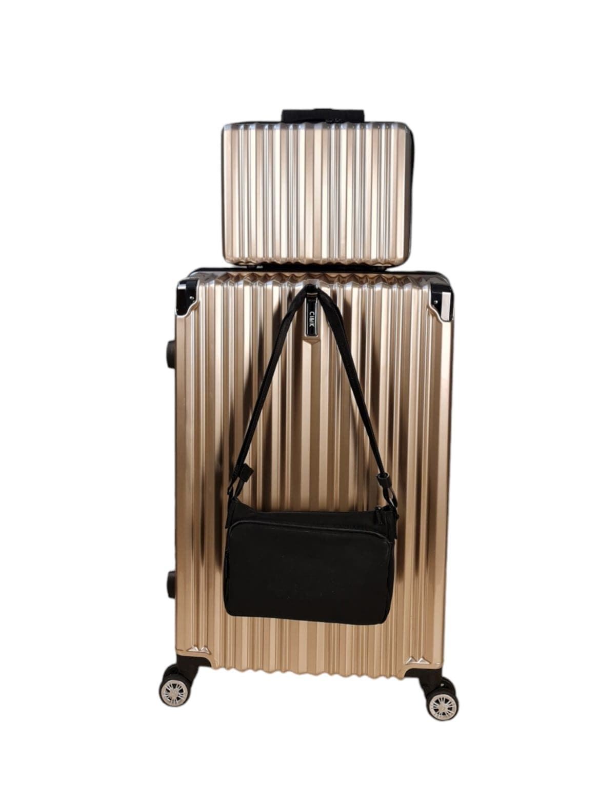 Travel Maleta Diamond Rígida Grande 75.0 x 46.0 x 30.0 cms Resistente y Ligera color Dorado - Imagen 5
